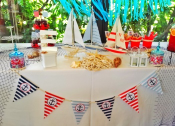 #sailor #nautical temalı #dogumgunu partisi #birthdayparty #firstbirthday